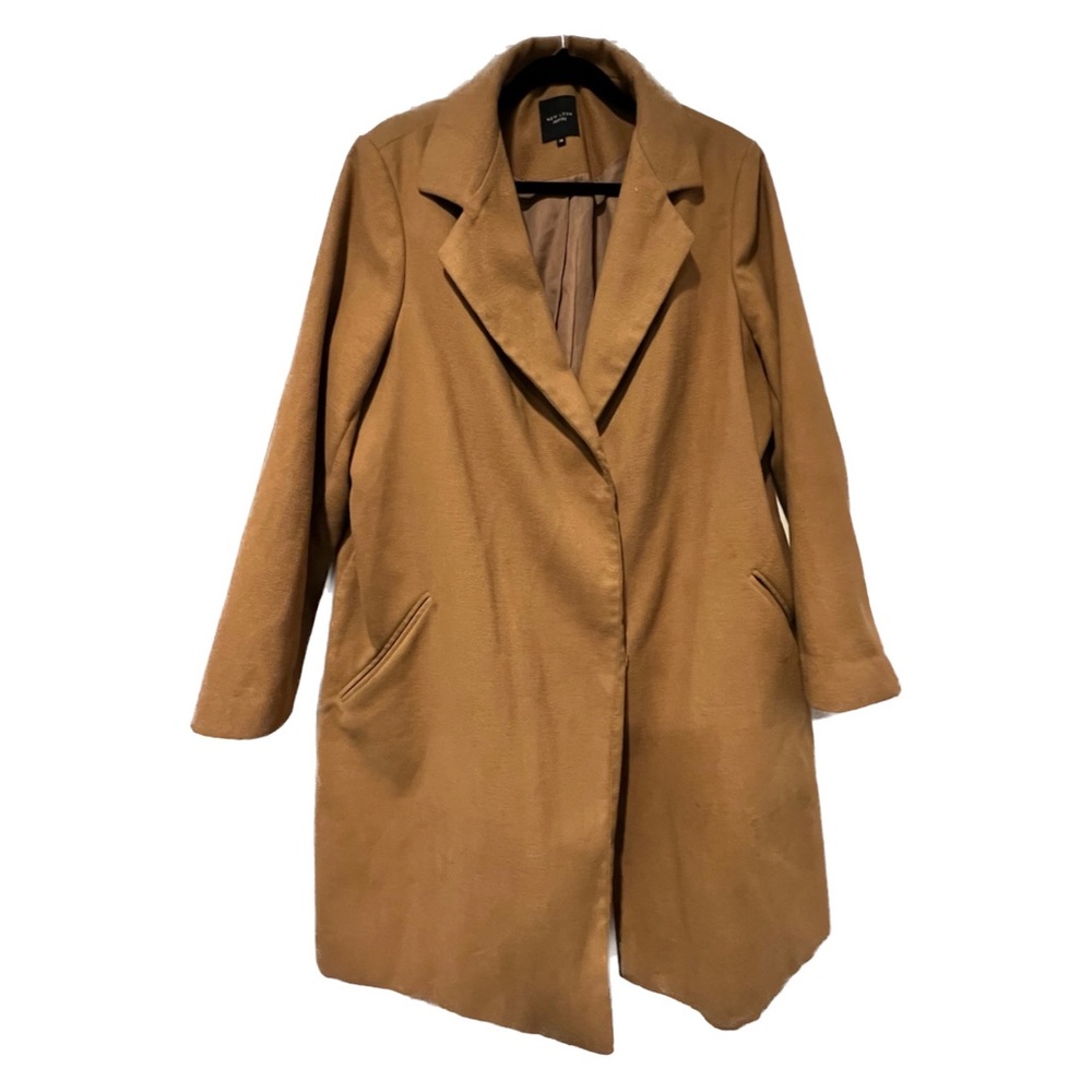 Camel peacoat